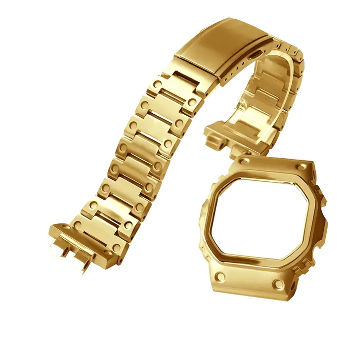 Boîtier de montre en titane pour G-Shock Casio styles personnalisables avec sept couleurs différentes pour hommes et femmes occasions spéciales montres de luxe