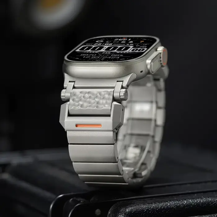 Bracelet en titane pour Apple Watch Ultra 3 49mm 44mm 45mm 46mm
