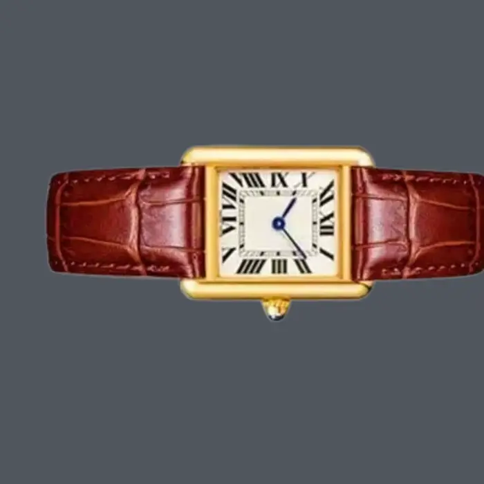 Montres rectangulaires de la nouvelle série Tank A236 pour hommes