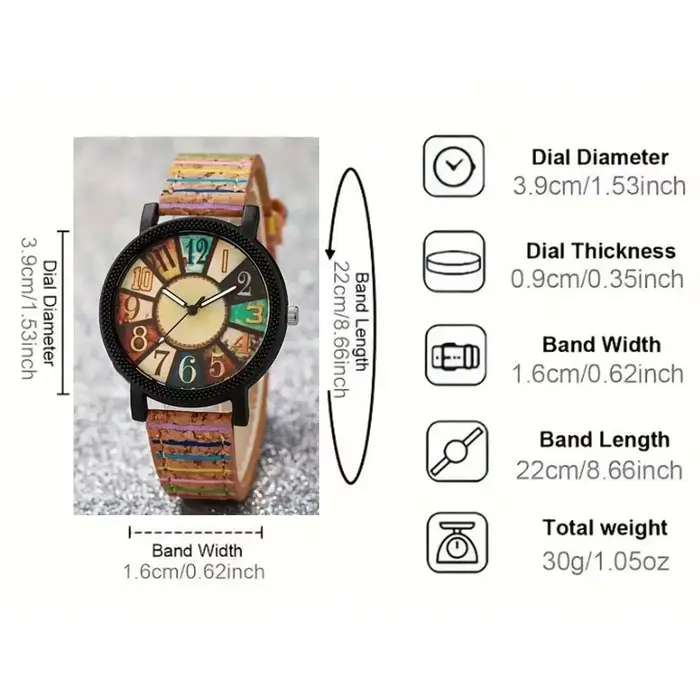 Montres-bracelets durables de style bohème