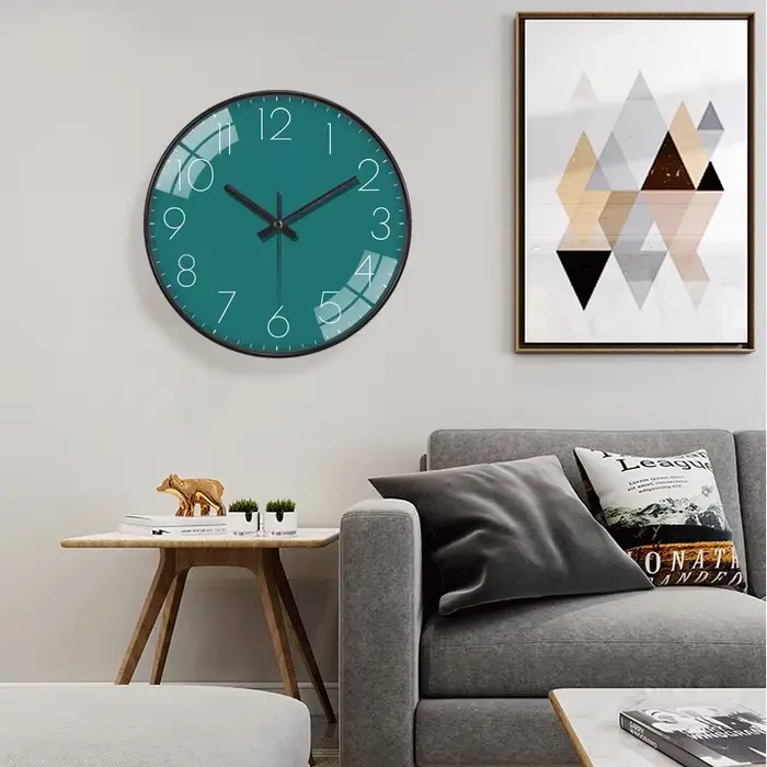 Horloge murale à Quartz pour salon