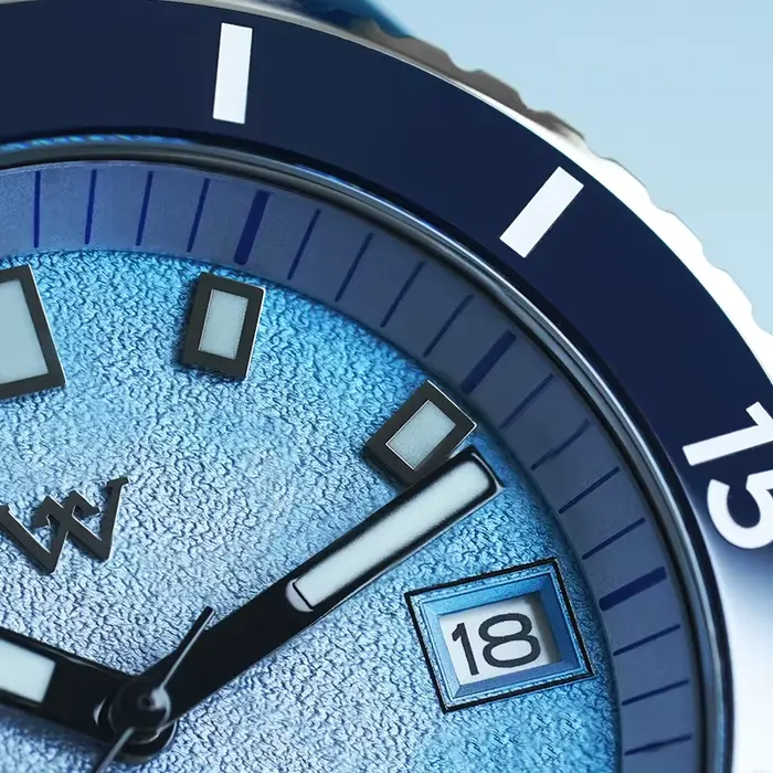 WM montre automatique mécanique