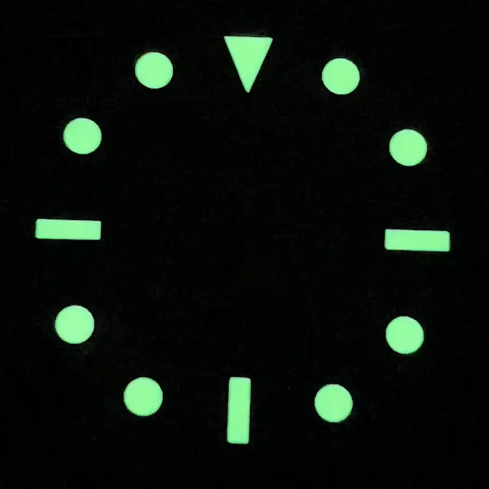 Cadran de montre RICHUS 28 avec index appliqué riveté et luminescence verte pour mouvements NH34 NH35 NH36 ETA2824 2836 Miyota8215-DG style élégant