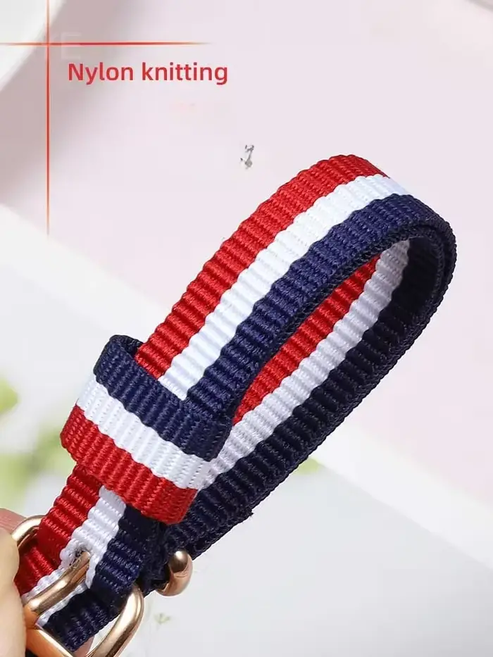 Montre carrée en nylon souple pour Daniel DickSmall