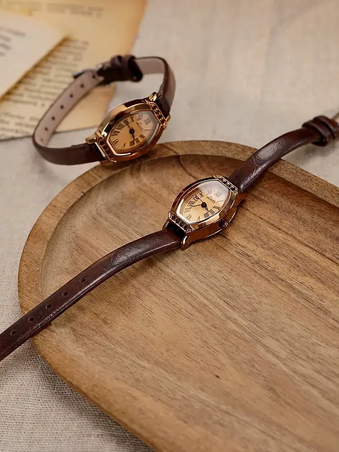 Montre Vintage décontractée et élégante pour femmes