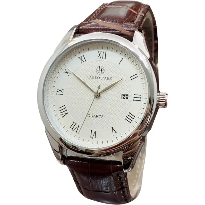 PABLO RAEZ flambant neuf mode homme calendrier luxe Quartz décontracté Date Montre Reloje De Marca affaires étanche robe Montre-bracelet
