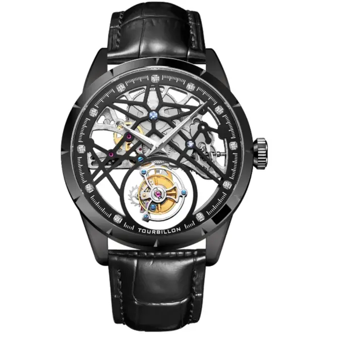 AESOP hommes volant Tourbillon mouvement mécanique automatique montres de luxe