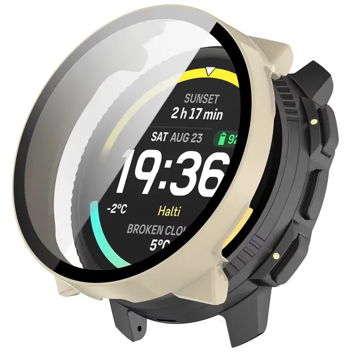 Étui pour montre de sport Suunto Vertical 2 avec protecteur d'écran en verre trempé pour homme et femme couleurs variées 18mm 25mm occasions spéciales activité sportive élégance