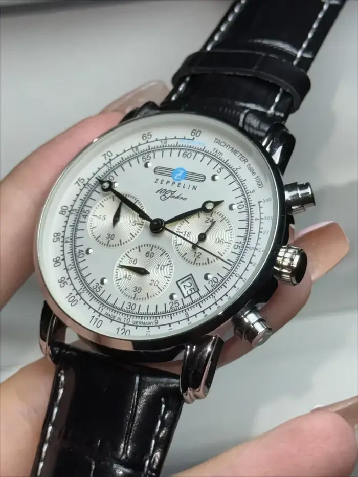 Nouvelle montre Zeppelin pour homme, tendance, trois aiguilles, chronographe multifonctionnel, montr