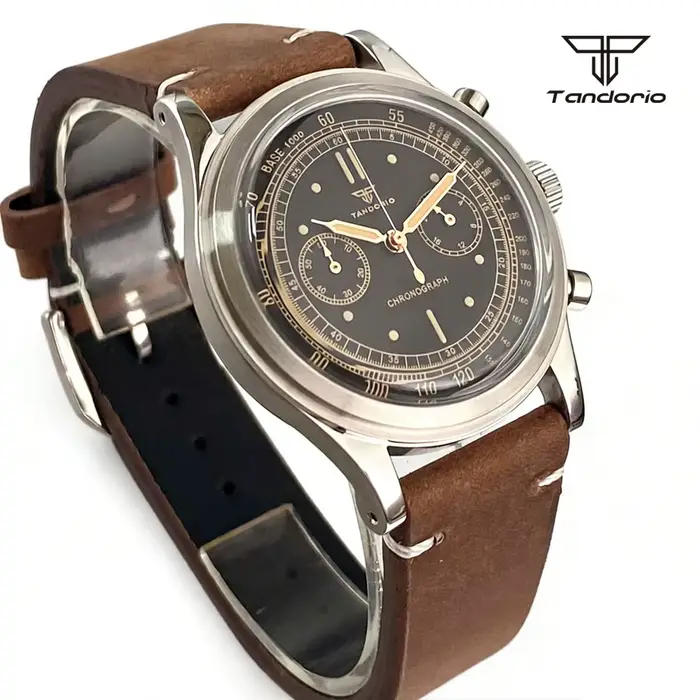 Montre à quartz multifonctionnelle Tandorio 38 mm Miyota OS20