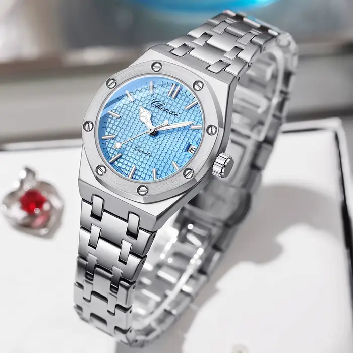 Montre en acier inoxydable pour femmes