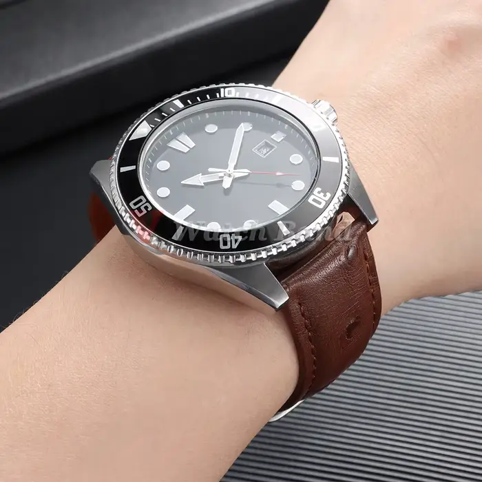 Bracelet de montre nxalp souple motif autruche en cuir pour montres Samsung Huawei occassions spéciales femmes hommes