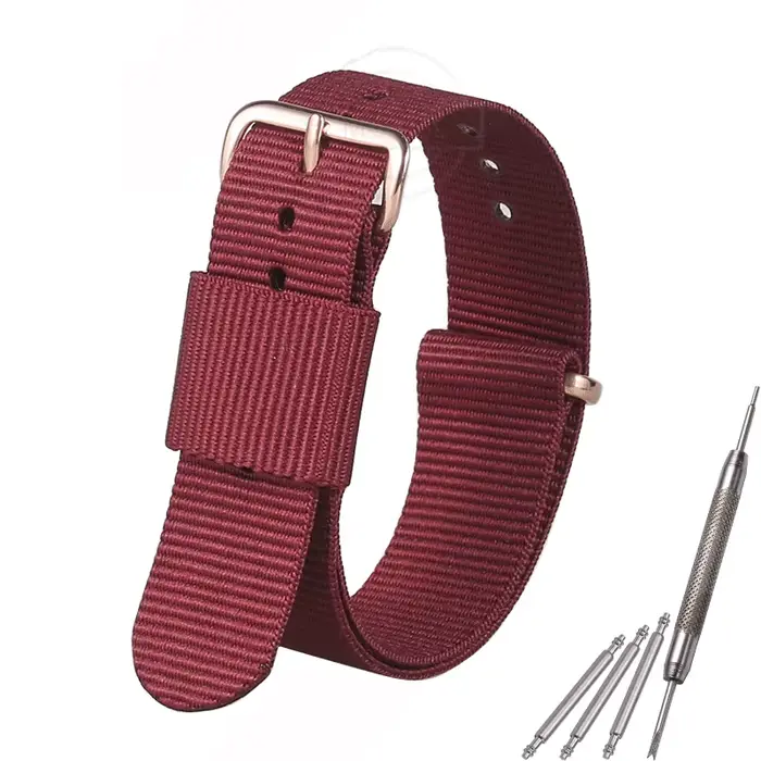 Bracelet en Nylon 16mm 18mm 20mm