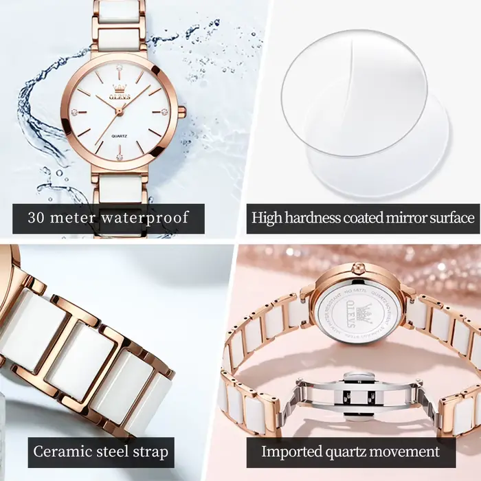 Montres OLEVS 5877 en promotion pour femme