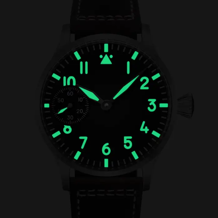 Montre pour homme Corgeut de luxe avec verre saphir
