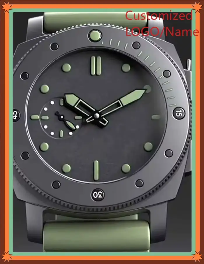 A989 Store Montre de luxe pour homme 46 mm en acier 904L Mouvement mécanique automatique Montres personnalisées