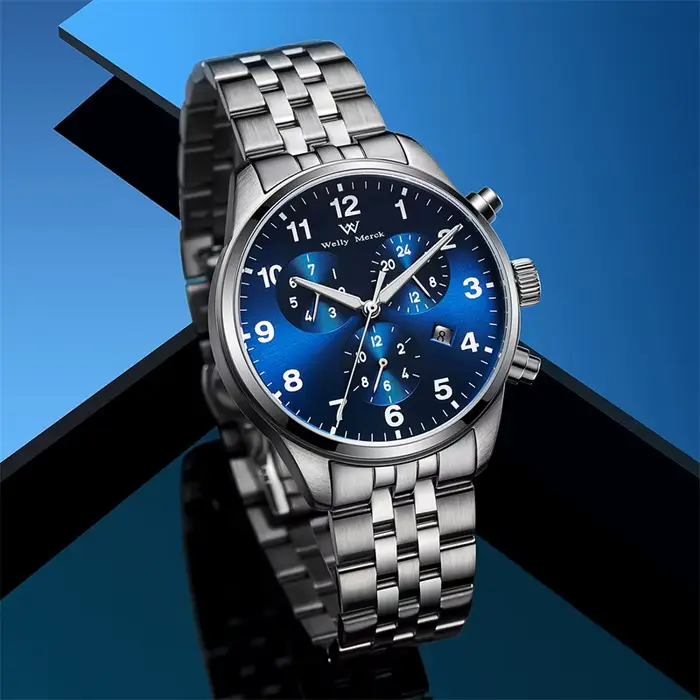 WM montre automatique montres mécaniques étanche multifonctionnel affaires hommes