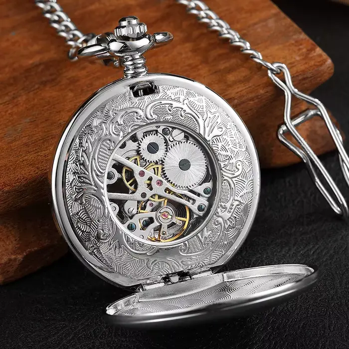 Montre à gousset — Montre mécanique Vintage pour hommes