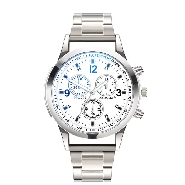 2025 mode hommes montres de luxe hommes d'affaires en acier inoxydable montre à quartz décontractée pour homme montre-bracelet Relogio Masculino Relógio