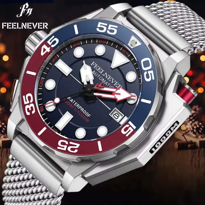Top marque de luxe montre automatique pour hommes mode affaires