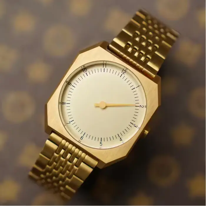 Montre-bracelet à quartz rétro pour homme