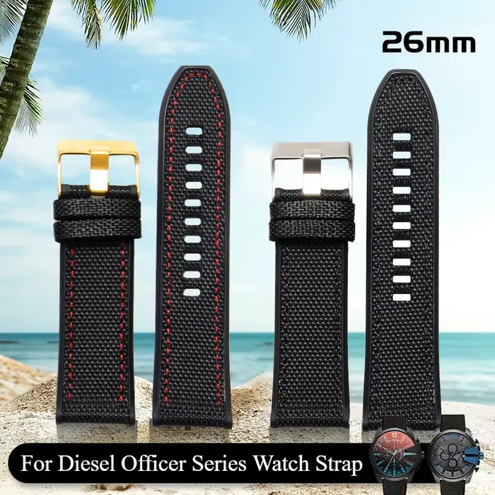 Bracelet de montre ergonomique avancé pour officier Diesel