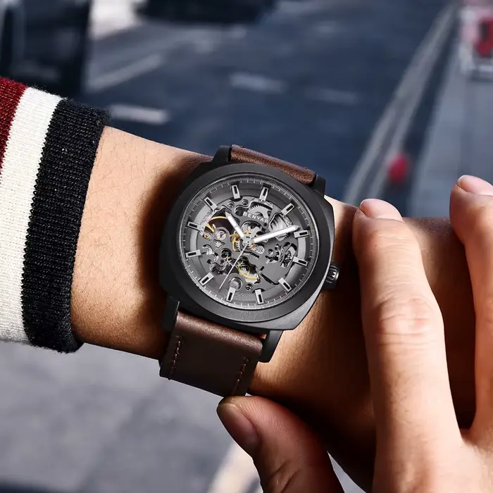 BENYAR montres pour hommes Top marque de luxe affaires automatique montre mécanique