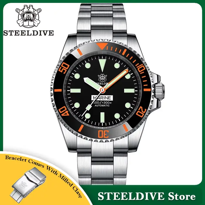 Montre Mécanique Watermesurost NH35 pour Homme