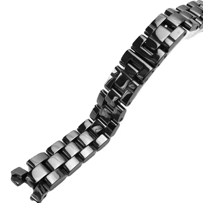 Bracelet de montre en céramique pour hommes et femmes