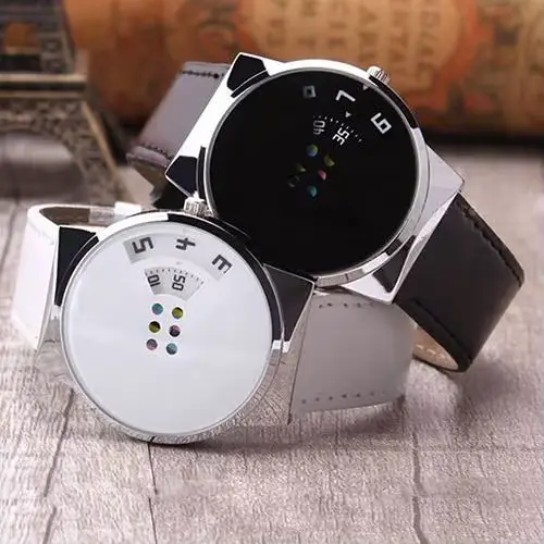 Montre numérique mobile unisexe pour hommes et femmes