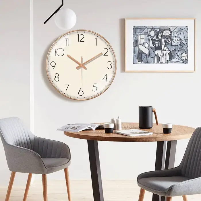 Horloge murale à Quartz pour salon