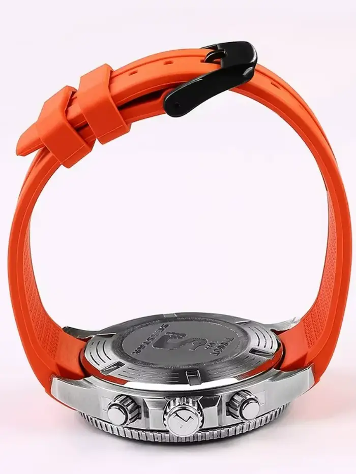 Bracelet de montre en caoutchouc silicone durable résistant à la transpiration pour Tissot SEASTAR Series unisexe occassions spéciales confortable et élégant