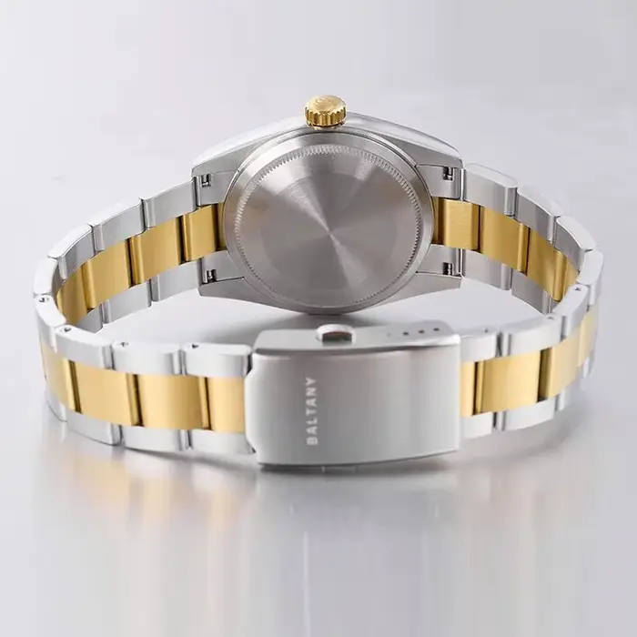 Montre automatique BALTANY pour hommes, saphir plongeur, résistante à l'eau 10ATM, mouvement NH35, élégante et robuste pour diverses occasions