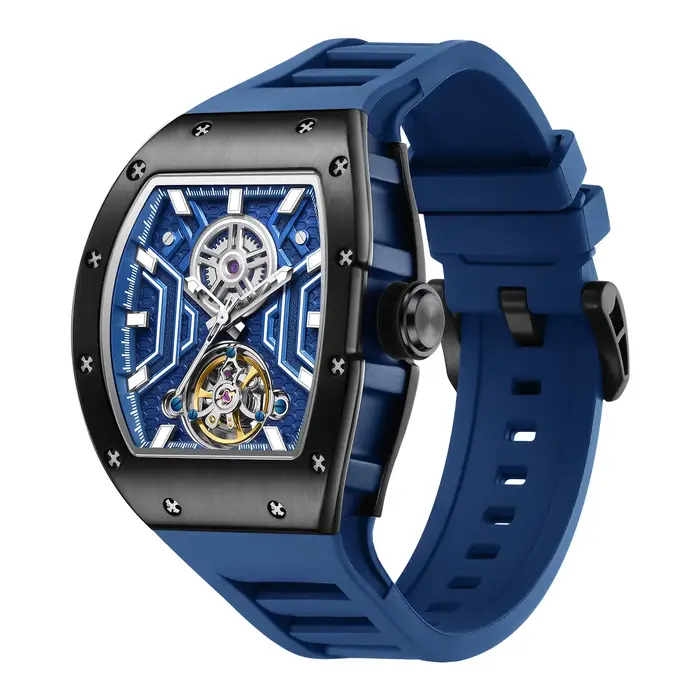 Montre automatique squelette pour homme Daniel Gorman 919028