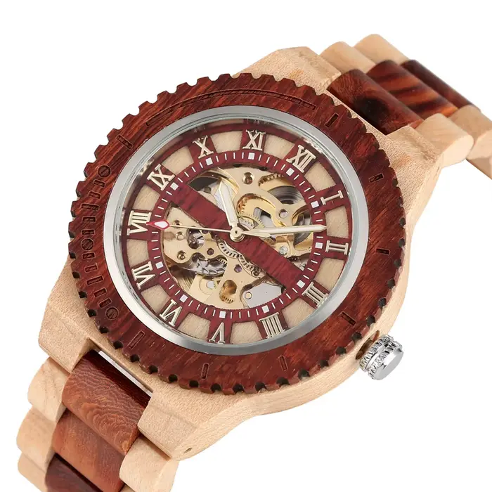 Montre en bois pour hommes