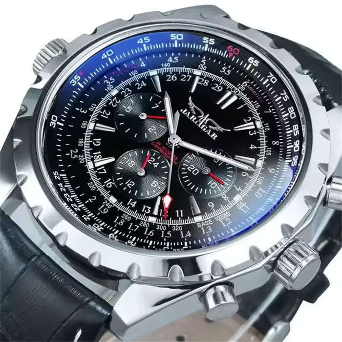 JARAGAR 212 nouvelle montre mécanique automatique pour hommes mode affaires luxe calendrier semaine