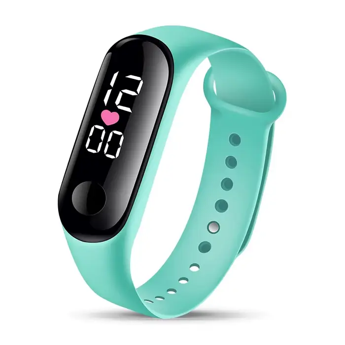 Couleur bonbon enfants enfants montres cadeau d'anniversaire pour garçon filles Bracelet en Silicone