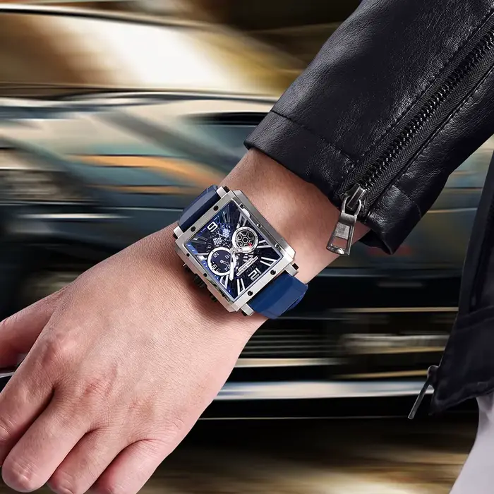 Montre Pagani Design 2026 Style Sport Mouvement Quartz Bracelet Caoutchouc Étanche Occasions Plein Air Hommes