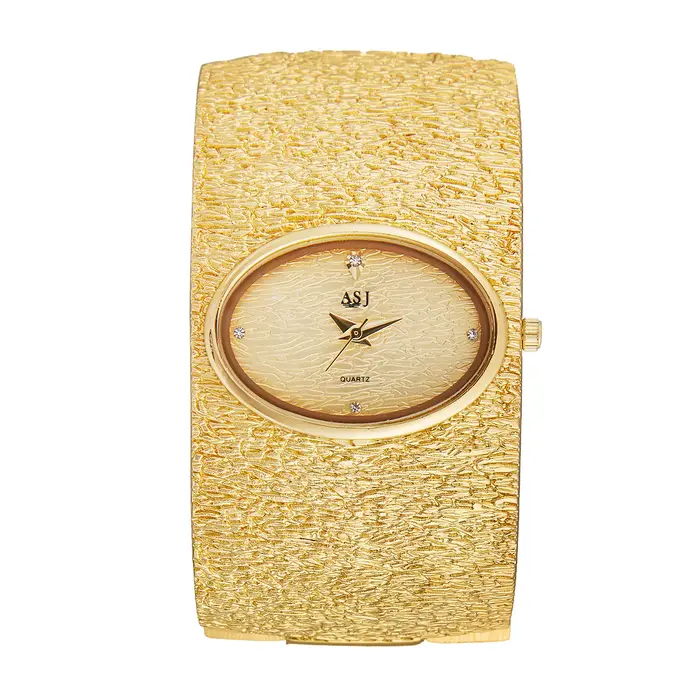 Montre-bracelet de luxe en or pour femme