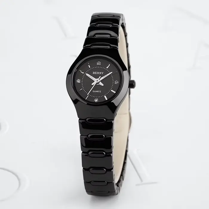 Montre à quartz en céramique BERNY pour homme/femme