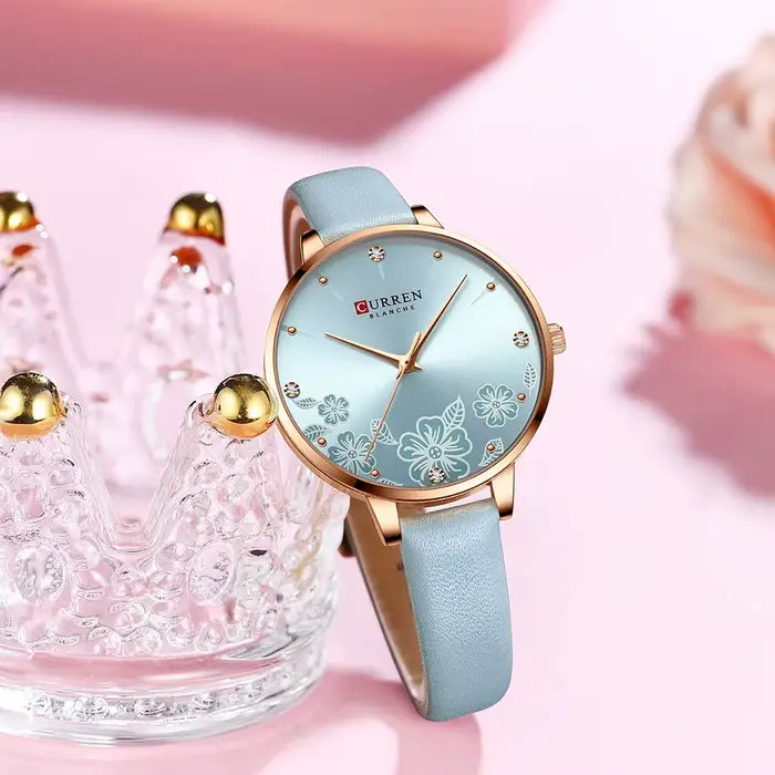 CURREN montres femmes marque en cuir