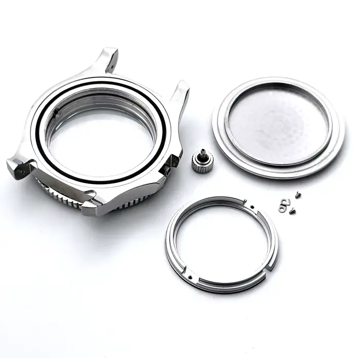 Boîtier de montre de plongée OTBROTHER en acier inoxydable 316L pour cadran 31-31.5mm résistant à 100mètres d'eau sans logo à offrir pour homme et femme occasions spéciales