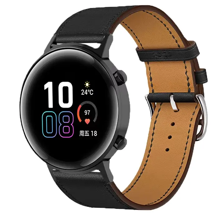 Bracelet de montre en cuir pour Honor Magic Watch 2
