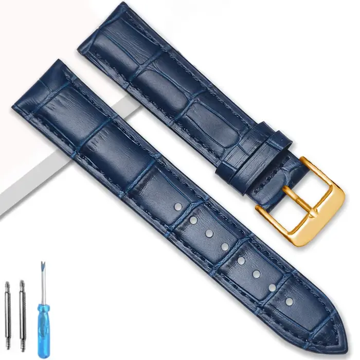 Bracelet de montre en cuir de remplacement universel