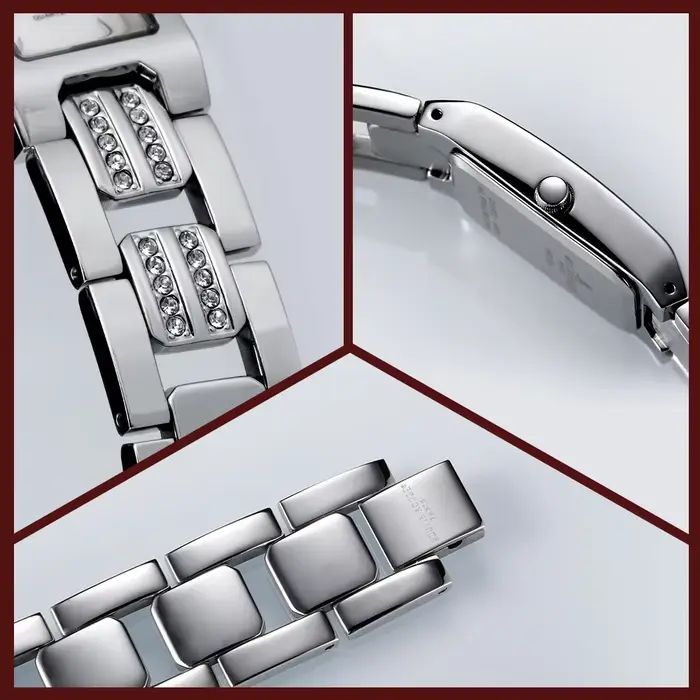 MIYOTA montre à Quartz pour femmes marque de luxe étanche Rectangle Bracelet en acier inoxydable montre-Bracelet mode