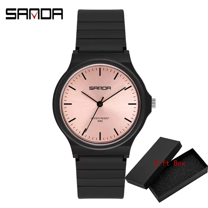 2020 Sanda étanche Sport montres femmes mode luxe montre numérique dames horloge femme Relogio Femin
