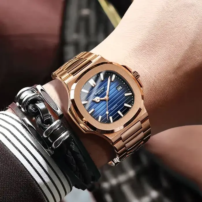 Nouvelle suisse homme décontracté or Rose horloge hommes montre de luxe montres automatiques
