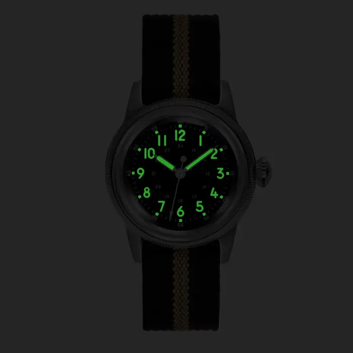 RDUNAE RA05 montre militaire rétro en acier inoxydable 316L K1 verre minéral personnalité lumineuse sport Quartz hommes