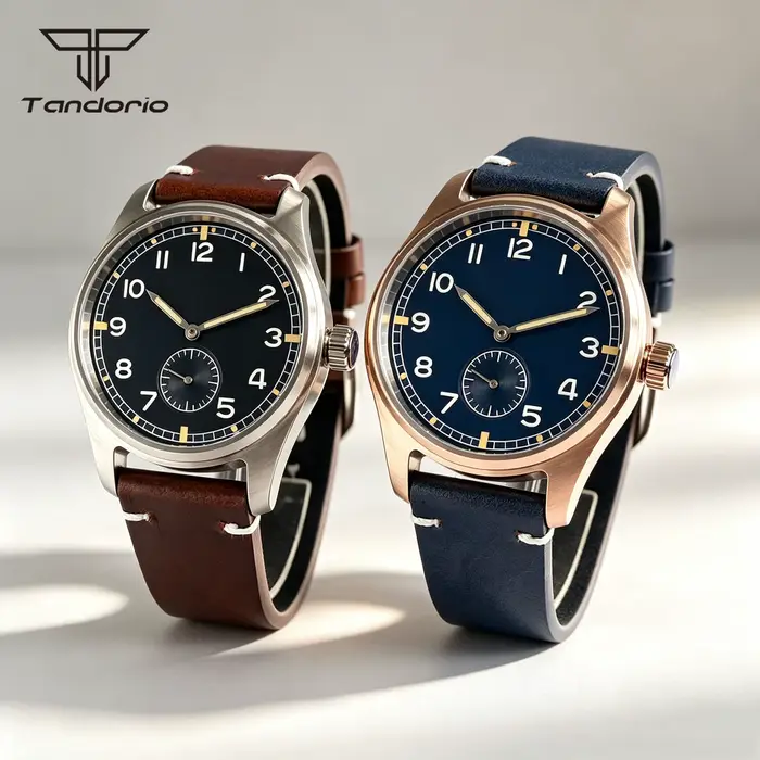 Montre mécanique de plongée Tandorio 39 mm