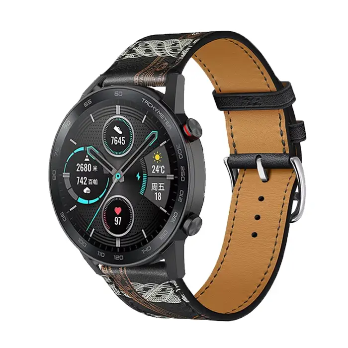 Bracelet de montre en cuir pour Honor Magic Watch 2